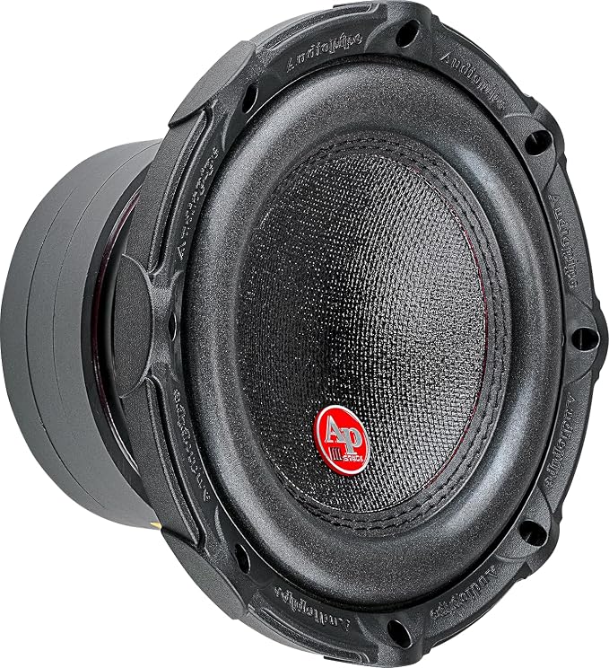8" Triple Stack Composite Cone Subwoofer (TXX-BDC-III-8), Superior Performance, 500W, 3 Magnets, BASV Voice Coil, Aluminum Basket, Multi-Connect, Non-Press Paper Cone, 2 x 4 Ohms