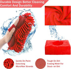 Car Wash Kit with Foam Gun, Car Cleaning, Car Wash Detailing Kit | Car Washing Kit High-Pressure Foam Spray, Microfiber, Wheel and Tire Deep Brush Cleaning, Ideal for Home Car Detailing
