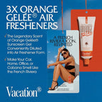 Car Air Freshener, Pack of 3 - Hanging Air Freshener for Car, Home and Office, Orange Gelée French Riviera Signature Scent, Long-Lasting Deodorizer