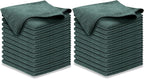 Premium 300GSM Microfiber Cleaning Cloth - 12.5"x12.5" High Performance - 1200 Washes, Ultra Absorbent Microfiber Towels for Cars Undercarriage, Rims & Engine Bay Cleaning - Microfiber Cloth