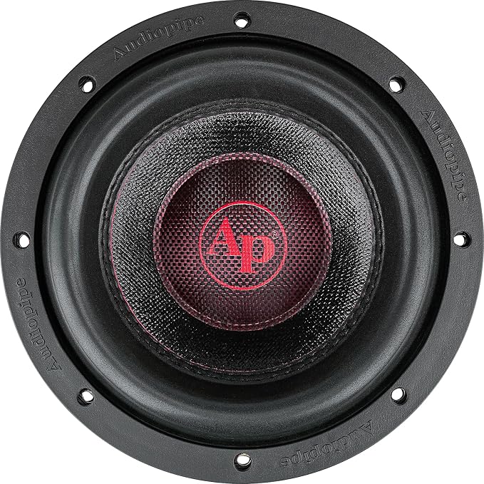8" Quad Stack Composite Cone Subwoofer (TXX-BDC-IV-8), Superior Performance, 1000W, 4 Magnets, BASV Voice Coil, Aluminum Basket, Multi-Connect, Non-Press Paper Cone, 2 x 4 Ohms