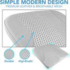 Car Seat Cushion, Car Seat Pillow, Automotive Cushion | Memory Foam Car Seat Cushion for Long Driving, Butt Pillow for Pain Relief, Driver Seat Cushion for Car, Truck, Office, Gray