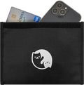 Cat Yin Yang Faraday Bag for Phones & Key Fobs – RFID Shielding Privacy Pouch for Electronic Device Storage, Cute Cat Lover Faraday Sleeve Accessory