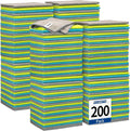 Shop Towels-200 Pack, Multi-Functional Shop Rags, 12 x 16 in Microfiber Cleaning Cloth, Highly Absorbent Cleaning Rags, Cleaning Towels for Car Kitchen Home Office