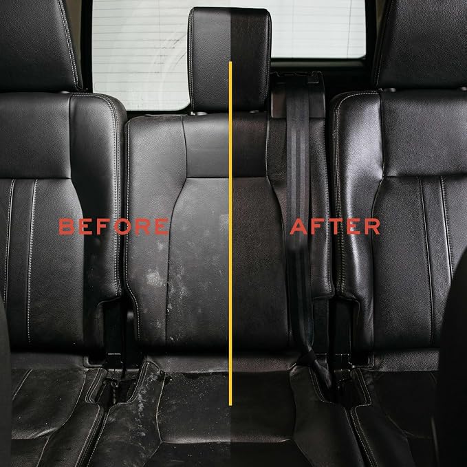Cleaner Wipes: Clean Leather On-The-Go. 10 Cleaning Wipes for Leather, Faux & Vinyl: Any Color of Couches, Car Seats, Purses, Shoes & Bags. Made in the USA, Non-toxic & Ready-to-Use