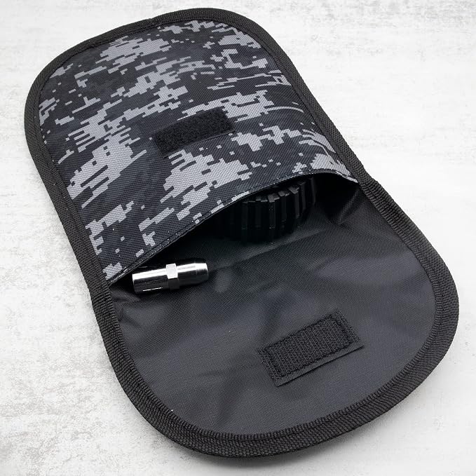 JACO Utility Tool Pouch | Multi-Purpose Storage Pouch for Tire Gauges, Tools, & Accessories (Digital Camo)