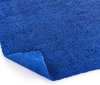 Creature Edgeless Auto Detailing Towels (10-Pack) Professional 70/30 Blend, Dual-Pile Plush Microfiber, Buffing & Polishing, 420gsm, 16in x 16in, Royal Blue