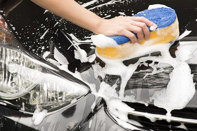 620073 - Car Wash Deep Cleaning, High Foam Soap Provides Spot Free Shine with No Towel Or Hand Drying Needed - Car soap for car cleaning and detailing 48 fl oz (Pack of 2)