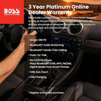 616UAB Car Stereo With Bluetooth - Single DIN, MP3, USB, Aux-in, AM/FM, No CD DVD Player