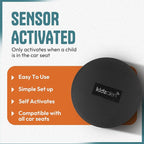 Car Seat Sensor Alarm, 1 Alarm + 1 Sensor | Automatic Child Detection Alert, Plug-in Installation, Single Sensor System for 1 Car Seat, No APP Required
