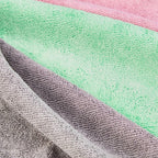 Microfiber Cleaning Cloths, Ultra Absorbent, Scratch Free, Non-Abrasive, Reusable and Washable, All-Purpose, Car Detailing, 16" x 12", Green/Gray/Pink, 36-Pack