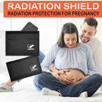 RFID Faraday Bag - GPS, RFID, and EMP Signal Blocker | Nylon Shielding Pouch for Cell Phone Privacy, Car Key FOB Protection, and Electronic Device Security (BLACK - NYLON)