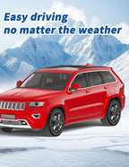 in-Channel Window Rain Guards Fit for Jeep Grand Cherokee 2011-2021(NOT for L) Extra Durable Rain Guard Side Window Deflectors Window Visor Vent Visors Vent Shades Exterior Car Accessories