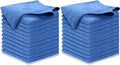 Premium 300GSM Microfiber Cleaning Cloth - 12.5"x12.5" High Performance - 1200 Washes, Ultra Absorbent Microfiber Towels for Cars Undercarriage, Rims & Engine Bay Cleaning - Microfiber Cloth