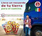 3pcs La Chica Fresita Car Air Freshener - 4 Weeks Long-lasting Strawberry Scent - The Must-have Rear View Mirror Hanging Accesory for Trucks and Vans - Strong & Proudly Mexican Automotive Fragrance