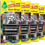 Car Air Freshener | Vent Wrap Provides Long Lasting Scent, Invisibly Fresh | 16 Air Fresheners | Supernova
