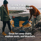 Backside 12-Volt Powered Heated Seat Pad