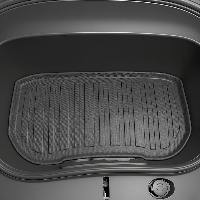 Floor Mats for 2024-2025 2026 Tesla Model 3 Highland | 6-Piece Set Extra-Thick TPE All-Weather Floor & Cargo Liners | Pet & Child-Friendly Custom Fit Interior Accessories