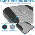 Car Seat Cushion, Car Seat Pillow, Automotive Cushion | Memory Foam Car Seat Cushion for Long Driving, Butt Pillow for Pain Relief, Driver Seat Cushion for Car, Office, Black&Gray