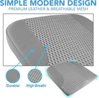 Car Seat Cushion, Car Seat Pillow, Automotive Cushion | Memory Foam Car Seat Cushion for Long Driving, Butt Pillow for Pain Relief, Driver Seat Cushion for Car, Office, Dark Gray