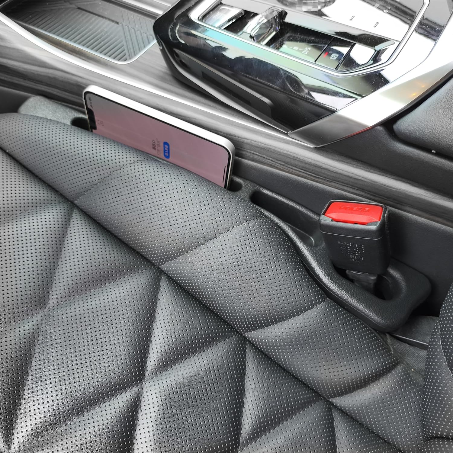 No-Drop Car Seat Gap Guard (2-Pack) — Waterproof EVA Filler