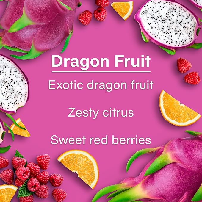 Car Air Freshener | Hanging Tree Provides Long Lasting Scent for Auto and Home | 24 Air Fresheners |Dragon Fruit