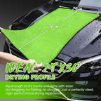PUGPIU 1400GSM Large Microfiber Car Drying Towel Detailing 24"x36" | XL Super Absorbent Microfiber Towels - Edgeless with Twisted Loop - No Lint Streak for SUV Truck Car Detailing (Green)