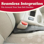 Car Seat Gap Filler (2 Pack) - Stop Dropping Between Seats - Universal Fit for Car, Truck, SUV - Block the Gap between Seat Console