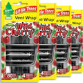 Car Air Freshener | Vent Wrap Provides Long Lasting Scent, Invisibly Fresh | 16 Air Fresheners | Wild Cherry