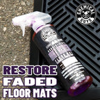HOL70016 Heavy Duty Floor Mat Cleaning Kit with Mat Renew Rubber + Vinyl Floor Mat Cleaner and Protectant (16 fl oz), Drill Brush Attachment, & Workhorse Towels, 5 Item Kit