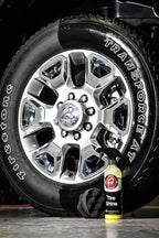 Adam's SiO2 Infused Tire Shine Plus 16oz - Achieve a Lustrous, Dark, Long Lasting Shine - Non-Greasy and No Sling Formulation Infused with SiO2 for Increased a Longer, Durable Shine (Refill Kit)