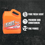 Permatex 25219-4PK Pumice Lotion Hand Cleaner with Pump, Smoothening, 1 Gallon (Pack of 4)