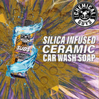HydroSuds Ceramic Shine High Foaming Car Wash Soap - Foam Cannon Soap, Works with Foam Guns or Bucket Washes Safe for Cars, Trucks, Motorcycles, RVs, & More, Berry Scent - 64 fl oz