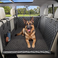 Doglike Dog Car Seat Cover for Back Seat 【650LBS+ Strongest Support Hard Bottom Extender for Heavy-Duty Dogs, Dog Hammock with Detachable Mat, Waterproof Pet Seat Protector for Sedan/SUV/Small Truck