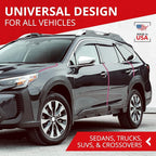 Car Door Edge Protector – Universal DIY Edge Trim to Prevent Scratches & Dings – Flexible Adhesive Molding Trim for Cars, Trucks & SUVs (10 Ft - Pink)