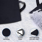 Truck Windshield Cover for Ice and Snow, SUV Snow Cover, Frost Cover Gives Protection from Snow and Ice, Car Cover for Snow, Winter Car Accessories | XX-Large (75" x 43")