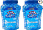 Fraganzia Crystal Beads Air Freshener Twin Pack, Long Lasting Room Deodorizer and Odor Eliminator Gel Beads for Home, Car, or Office, Morning Sky Scent, 24 Fl Oz