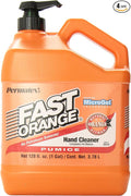 Permatex 25219-4PK Pumice Lotion Hand Cleaner with Pump, Smoothening, 1 Gallon (Pack of 4)