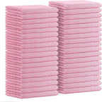 Microfiber Cleaning Cloths (Value Pack of 36) - Size 16 x 16 Inches, Highly Absorbent Cleaning Rags, Lint Free, Reusable and Washable, Microfiber Towels for Cars