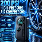 8000A Jump Starter with Air Compressor, Portable Tire Inflator, German-Tech Fast-Charging Power Bank Car Battery Booster for Car Owners Camping, Road Trips, Family Safety & Gift Giving (A3)