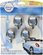 Car Vent-Clip Air Fresheners - 4 Pack (Linen & Sky)0.06 FL.OZ