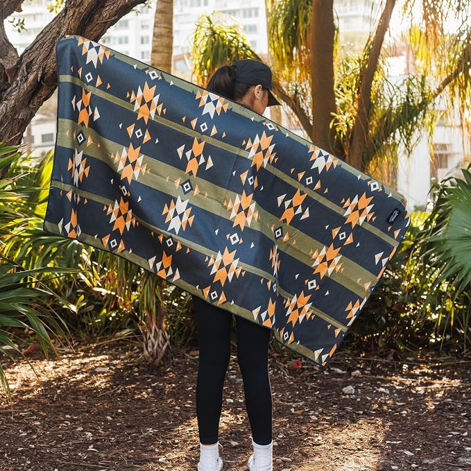 Athletic Running Towel, Full-Sized, Car Seat Cover - Performance Microfiber (Steppes Frontier)