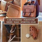 All Leather Conditioner for Car Seats and Interiors, Couches and Furniture, Shoes and Boots, Bags and Jackets, Baseball Gloves, Horse Saddles, 16.9 oz