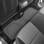 FlexTough Floor Mats for Cars, Gray Deep Dish All-Weather Mats, Waterproof Trim-To Fit Automotive Floor Mats for Trucks SUV, Universal Liner Car Accessories
