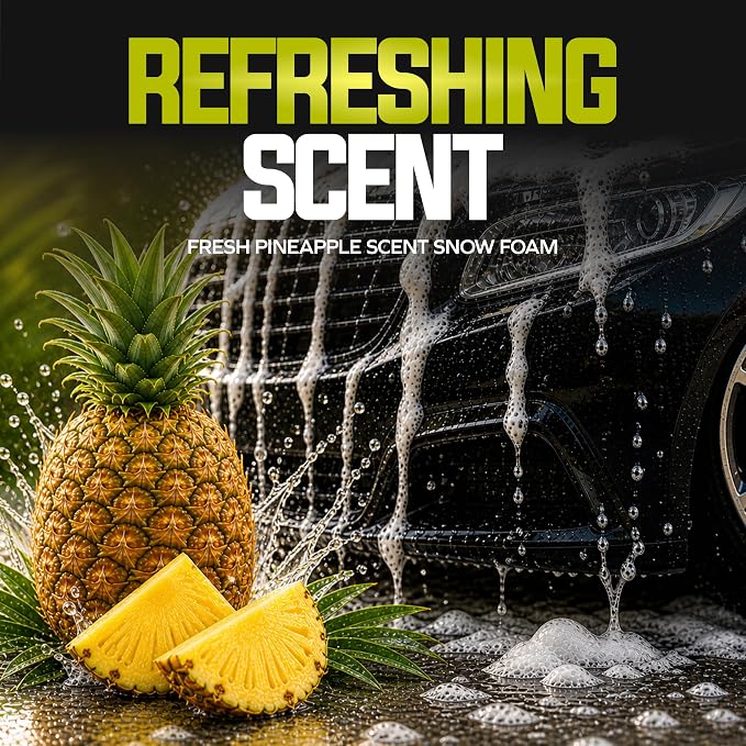 3-Pack Pressure Washer Concentrate, Multi-Scent, 1 Gal Each – House & Deck Wash, Snow Foam Auto Wash, All-Purpose Cleaner – For Home, Garage, Driveway, Outdoor, SPX-ASST3Q