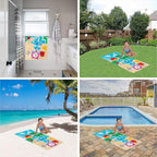 Kids Super Soft Cotton Bath/Pool/Beach Towel, 58 In x 28 in, Blues Clues