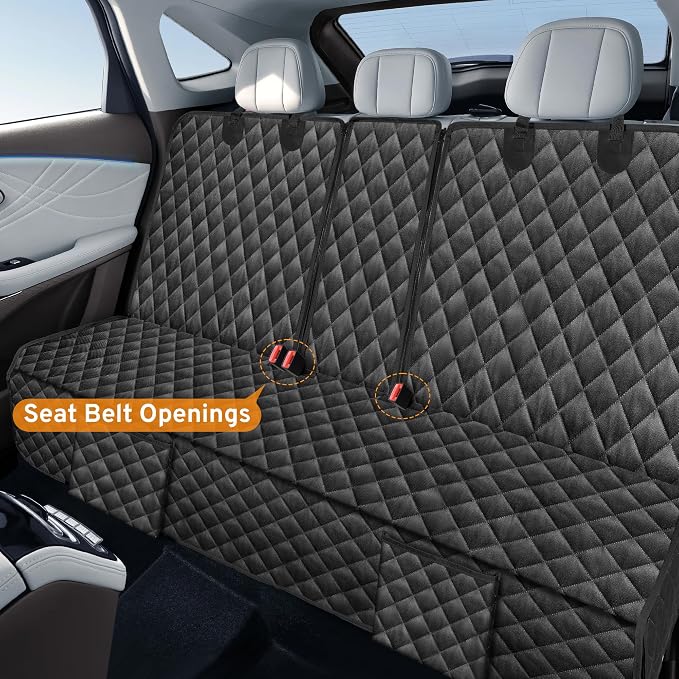 Dog Car Seat Cover for Back Seat Compatible with BMW X3 X5 X1 X2 X4 3 5 4 Series 328i 320i 330i 528i 540i Accessories 2000-2026, Waterproof Non-Slip Pet Bench Backseat Covers