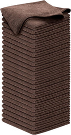 Premium 300GSM Microfiber Cleaning Cloth - 12.5"x12.5" High Performance - 1200 Washes, Ultra Absorbent Microfiber Towels for Cars Undercarriage, Rims & Engine Bay Cleaning - Microfiber Cloth