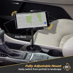 SUHCUPM-XCES0 Select Cup Holder Phone Mount Cradle for Car or Truck - Universal Hands-Free Gooseneck Mount for Car Cup Holder - Vehicle Cell Phone Cradle for iPhone or Android Smartphones