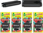 Car Air Freshener | Vent Wrap Provides Long Lasting Scent, Invisibly Fresh | 16 Air Fresheners | Strawberry